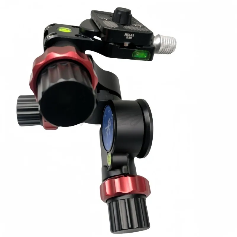 3D Gear Pan Tilt Авиационный алюминиевый сплав DSLR Микроштатив Панорамная Фото №4