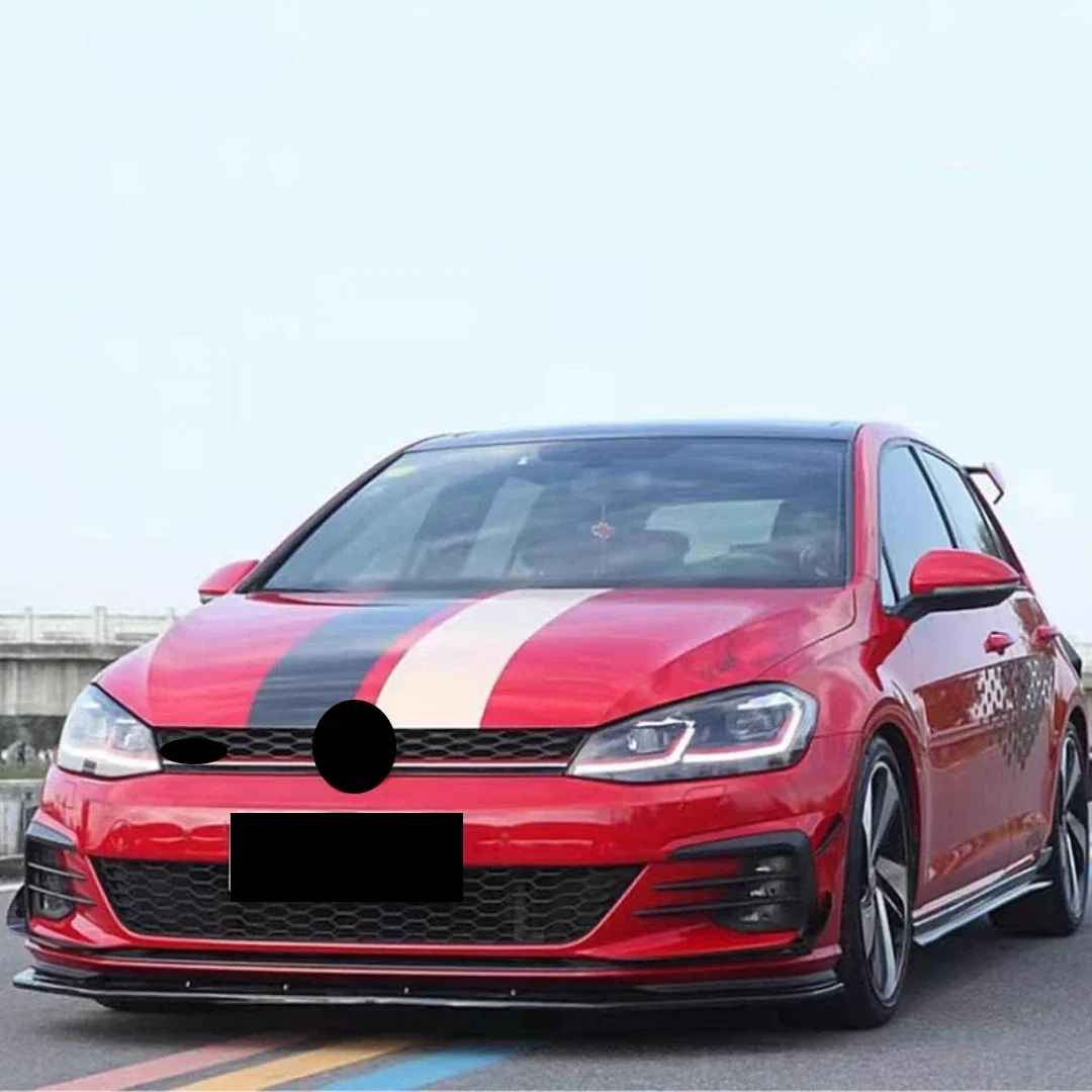 Body Kit Front Lip Front Shovel Assembly For Volkswagen vw Golf 7th 7.5 GTI modified Front BUmper Wings Auto Accessories