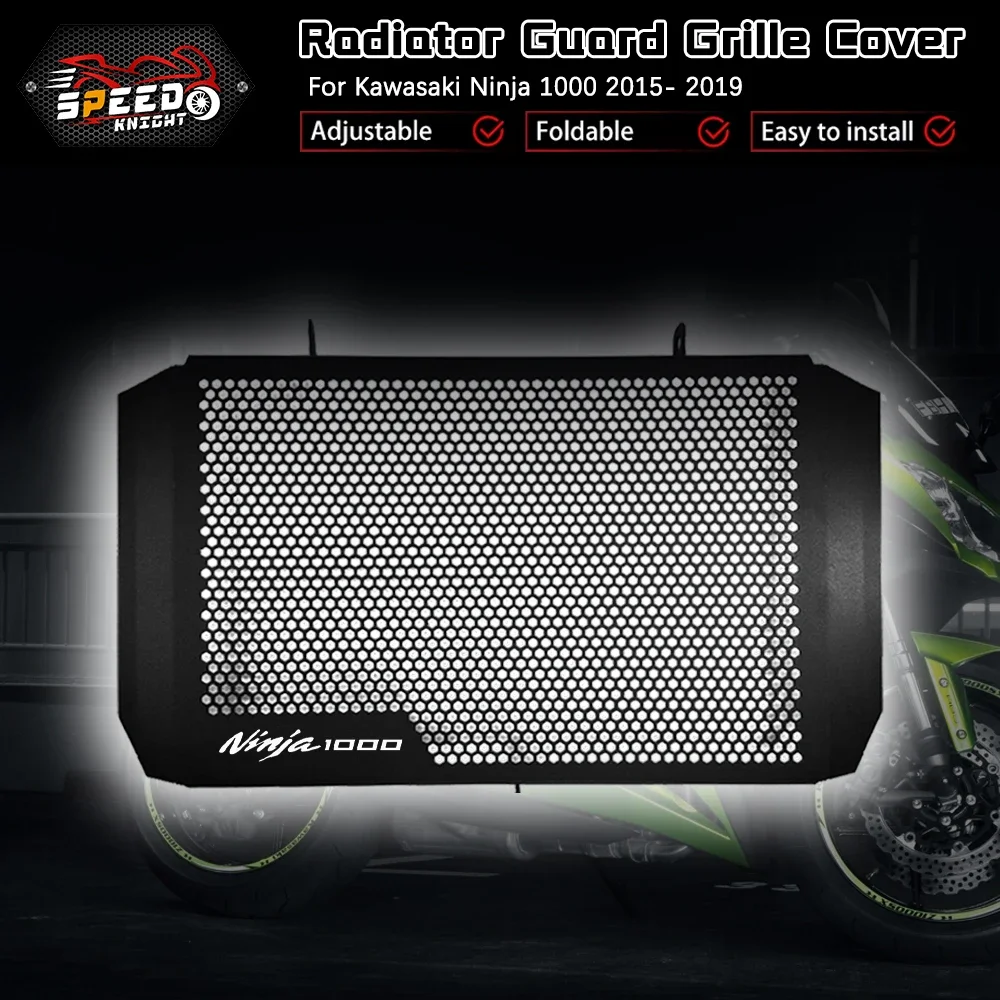 

Motorcycle Radiator Grille Guard Cover for Kawasaki Ninja 1000 (2010-2018), Protective Shield for NINJA1000
