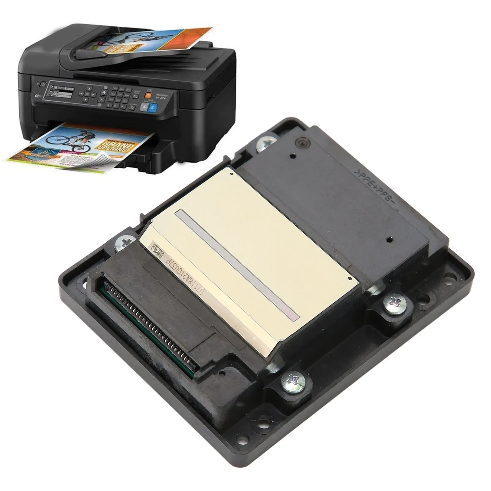Print  Applicable for WF2650 WF2651 WF2660 WF2661 2750 Replacement Printhead Part Print  Printer Replacement Print
