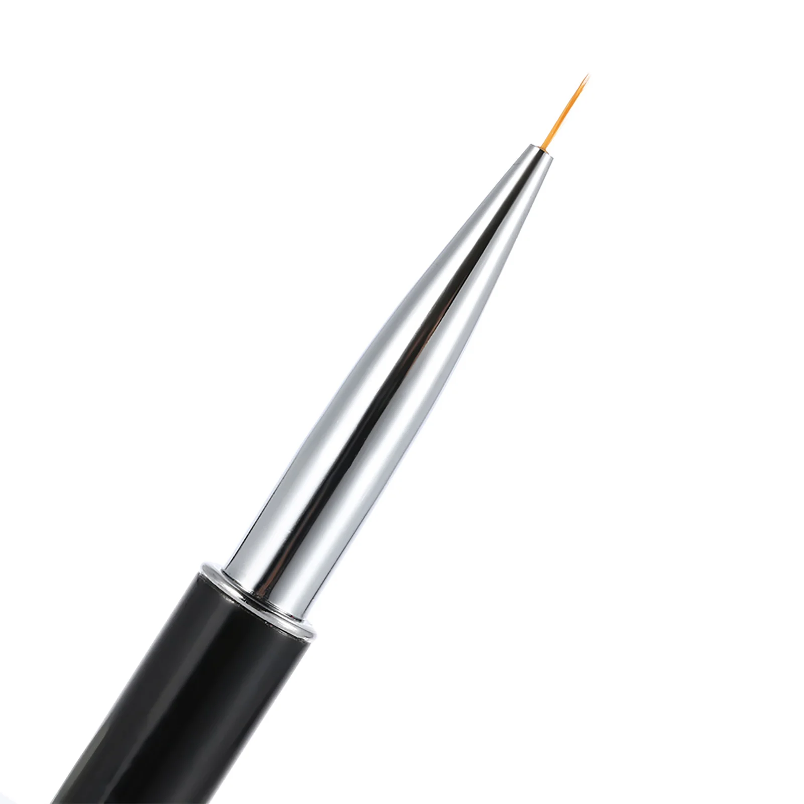 BQAN Nail Art Painting Brush 9mm Crystal Acrylic Nail Art UV Gel Painting Line Brush Nylon Hair Pen Manicure Nail Liner Tool