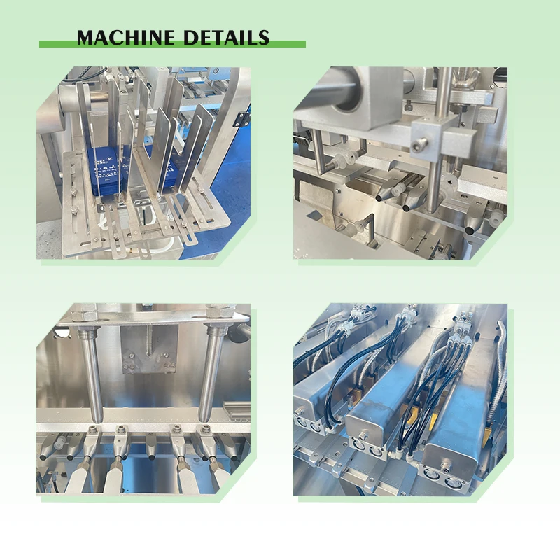 Automatic Doypack Liquid Filling Sealing Machine Candy Doypack Machine Jelly Doypack Beverage Pouch Filling