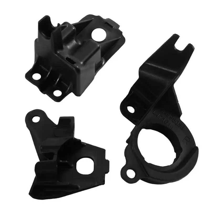 AU28-For Q4 2021 Compatible Car Headlight Repair Kit 89A998057 Black Plastic Bracket