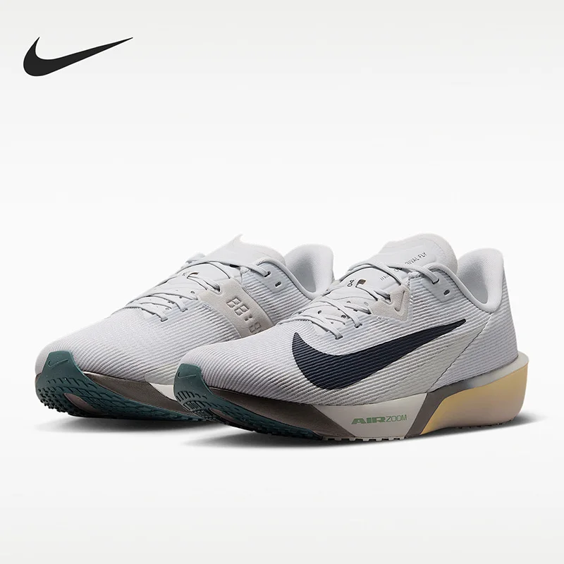 Nike Men Racing Running Shoes FV6040004 Air Zoom Cushioning Breathable Lightweight Athletic Training Sport Sneakers For Men