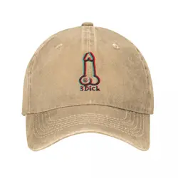 3D Dick Penis Stuff Unisex Baseball Caps Distressed Washed Caps Hat Fashion Outdoor All Seasons Snapback Hat