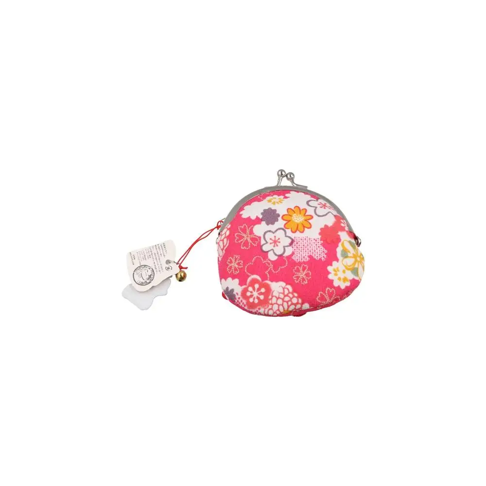 

Casual Japanese Style Maneki Neko Coin Purse Flower Printing Lucky Cat Clutch Bag PU Wallets Card Holder Travel