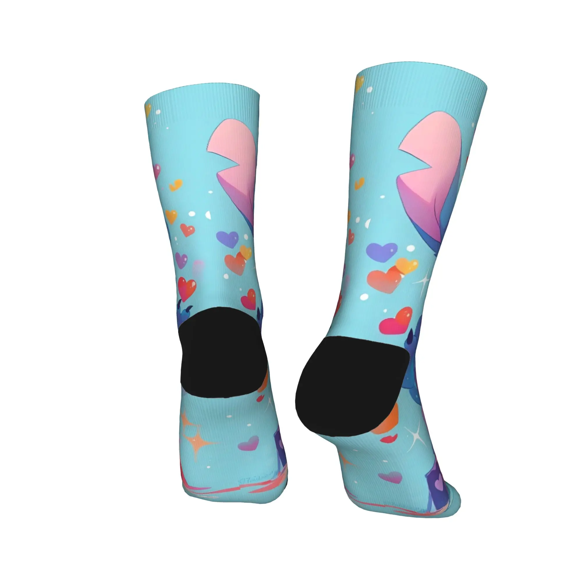 زوجين الجوارب غرزة جوارب المضادة للانزلاق لينة تنفس الجوارب الخريف أنيقة الرسم الجري الجوارب الرياضية