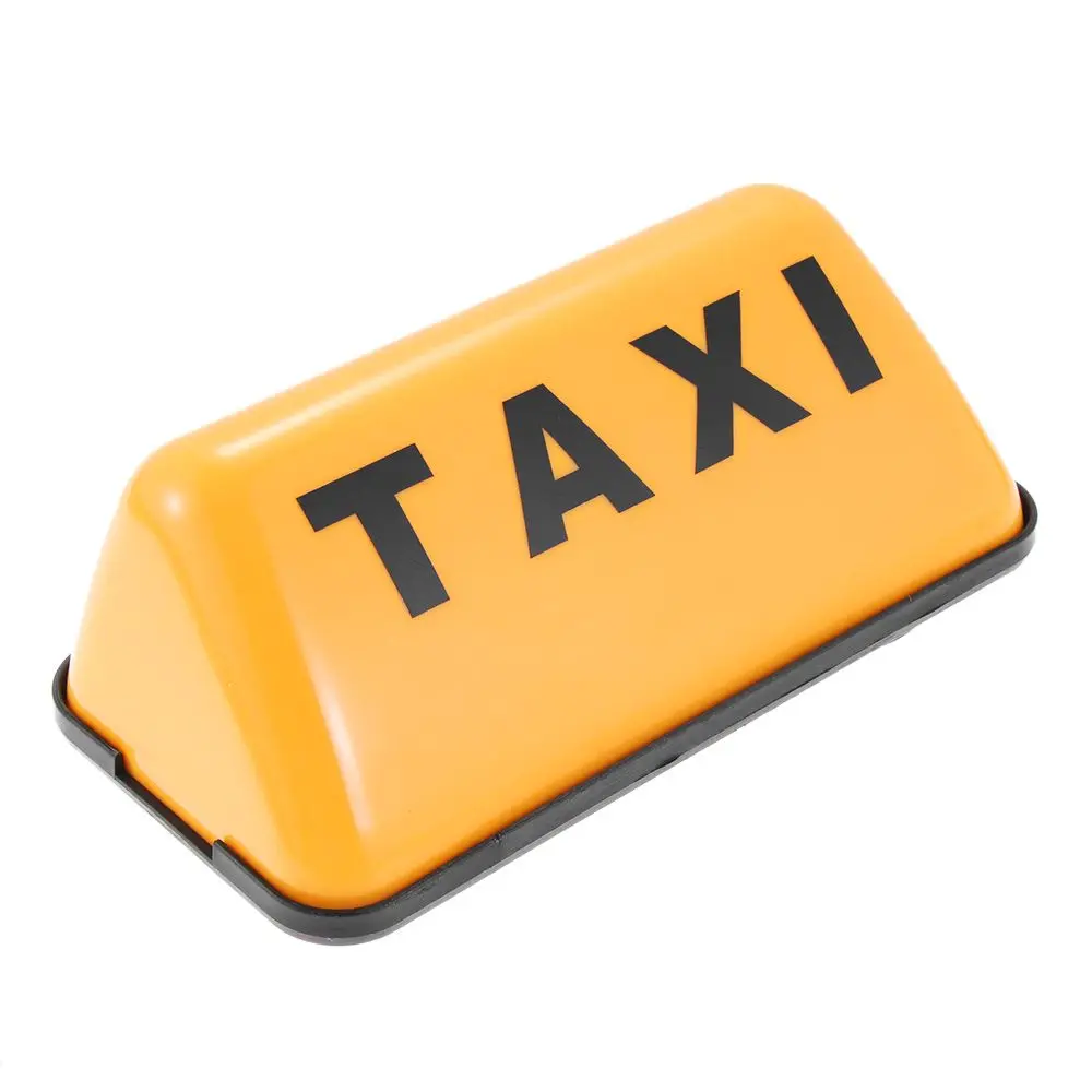 Universal COB Adhesive Taxi Sign Car Sign Lamp 12V Cab Roof Top Topper