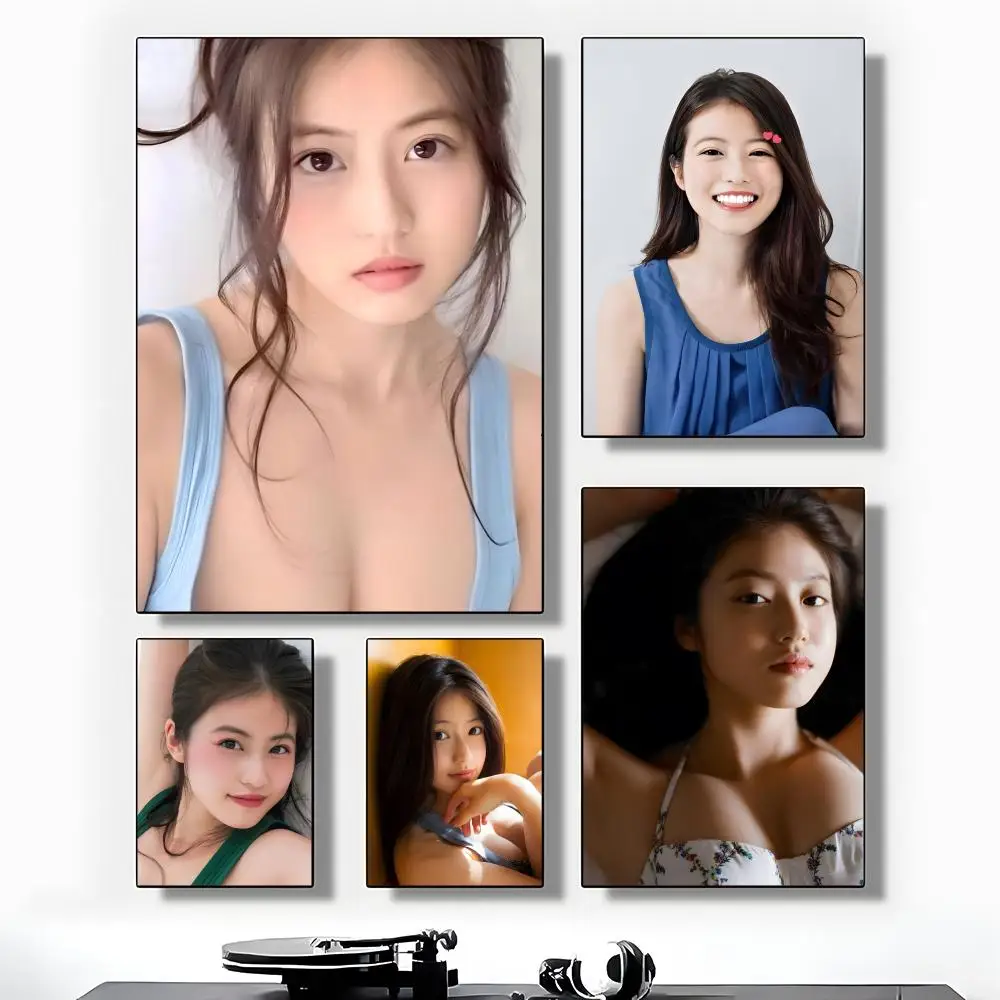 Actor Vibrant M-Mio I-Imada Poster High-Grade Poster For Home Room Bar Cafe Decoration Art & Present