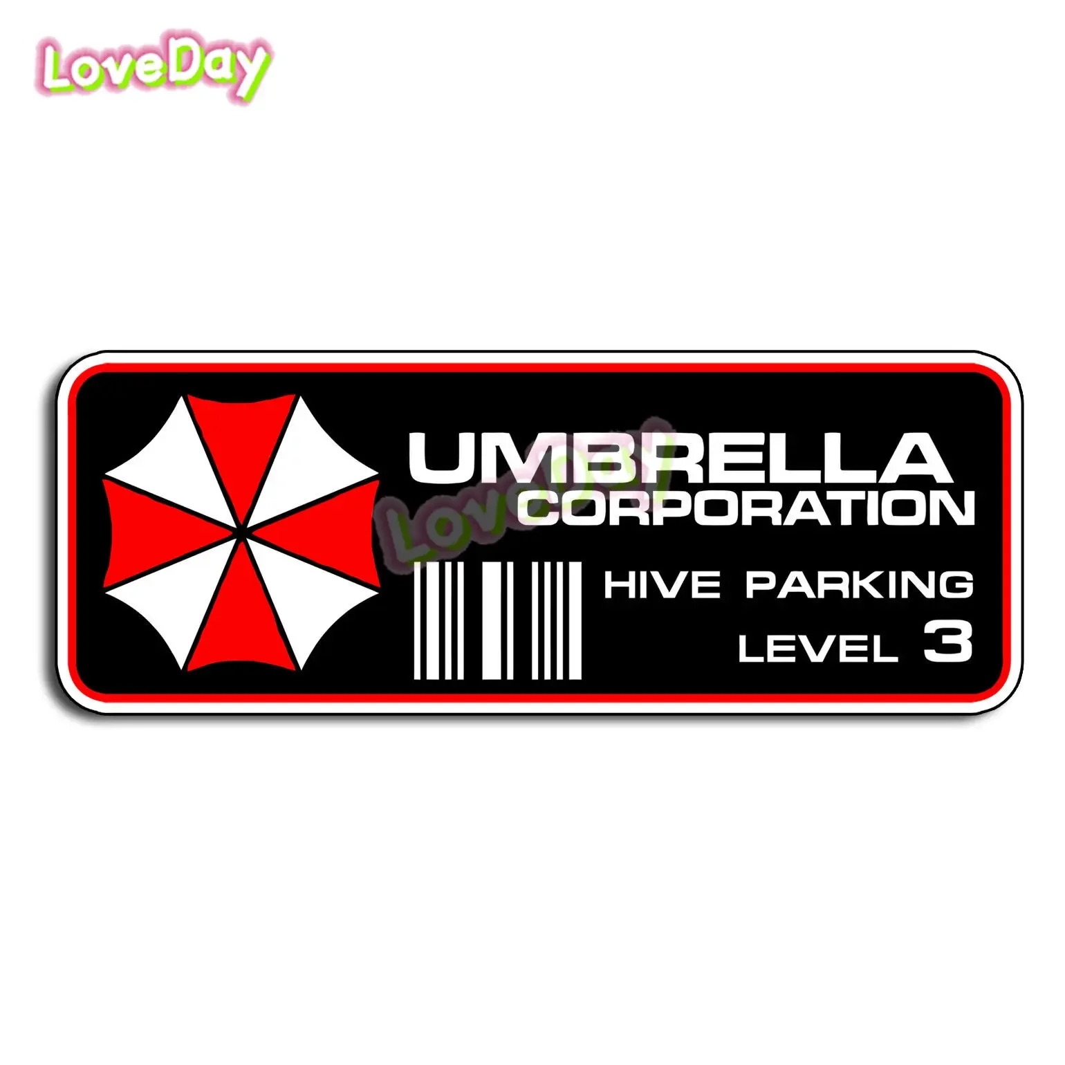 Vinyl Creative Game Stickers Umbrella Corporation Car Sticker Emblem Decorations Decal Auto Motorcycle Refit Glue Accessories - view 3