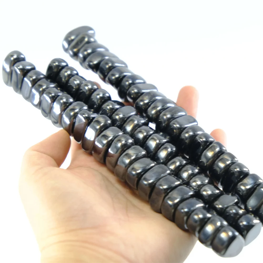 20 قطعة مجموعات حبل المغناطيس مصقول غير النظامية الأسود Lodestone وظيفية كتلة مغناطيسية تخفيف الإجهاد مغناطيس الثلاجة 2026 جديد
