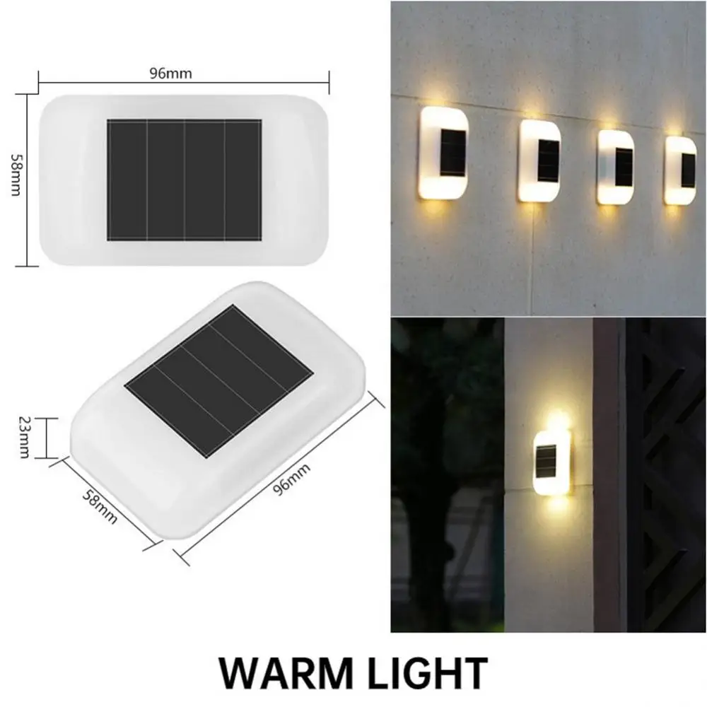 LED Solar Wall Lights Outdoor Solar Lamp Waterproof Motion Sensor Solar Powered Sunlight Street Light Garden