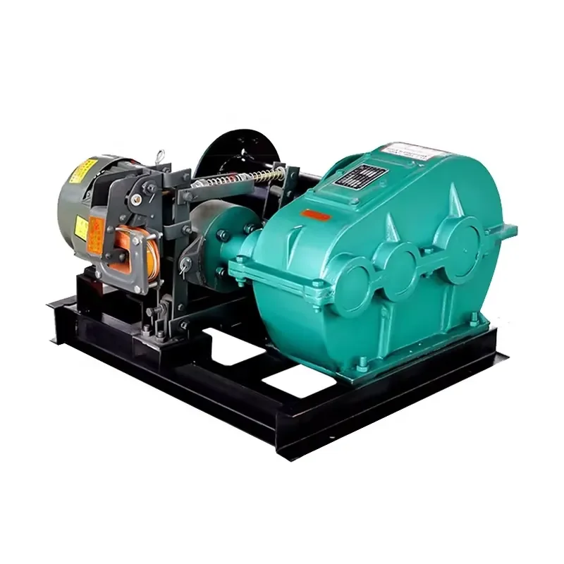 Customized Large Capacity 5-25 Ton Mining Electric Winch with Steel Wire Rope and Remote Control