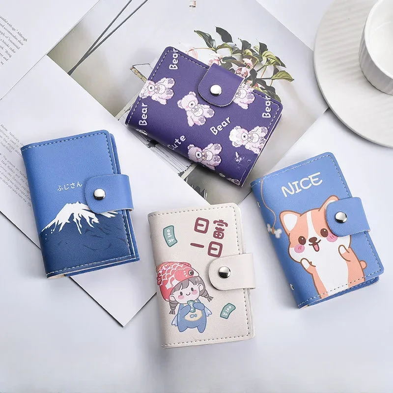 

New Anti-theft ID Credit Card Holder Fashion Women's Slim PU Leather Pocket Case Purse Wallet bag for Women Men Female