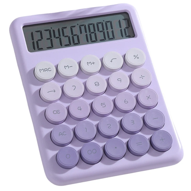 Stylish Office Calculator with Quiet Operate and Fun Keypad Calculator