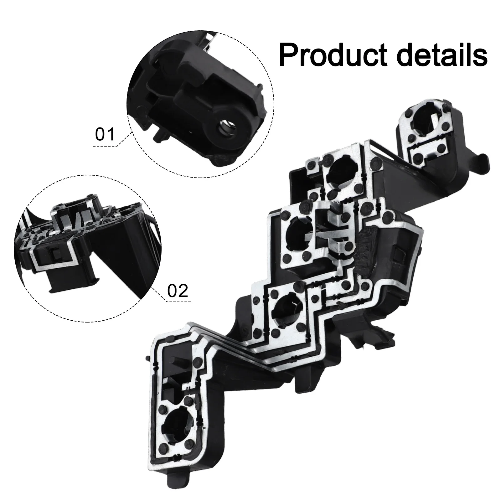 Black Plastic Tail Light Circuit Board for 307 For Hatchback 08 13 Easy Fit High Reliability Factory Specifications