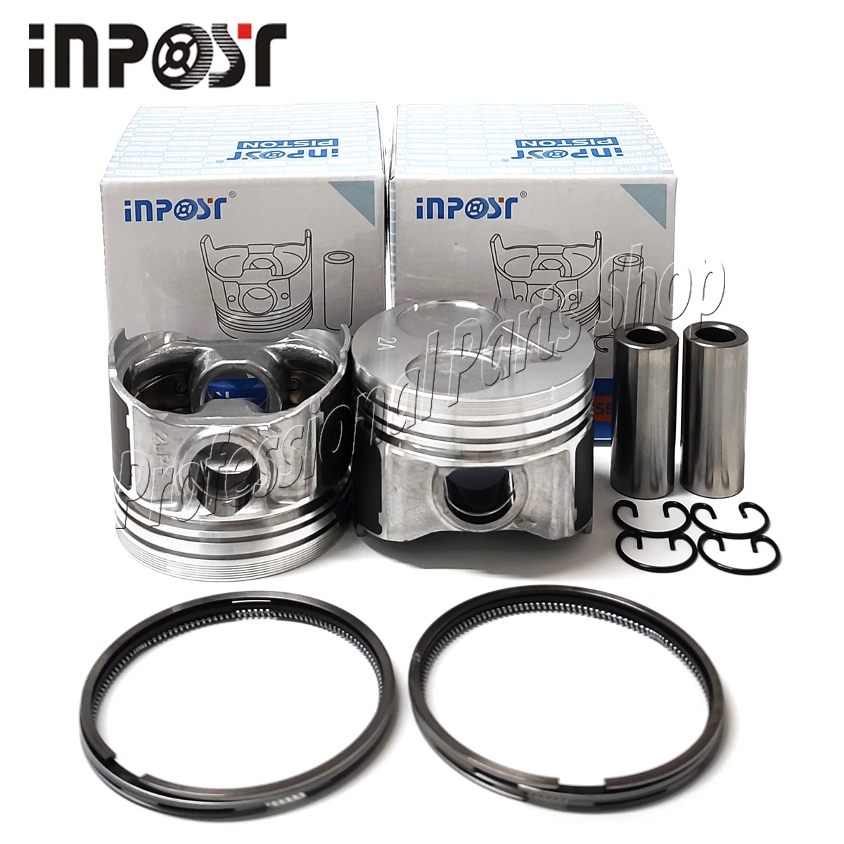 

Новый комплект из 2 поршней Z602 + комплект поршневых колец STD для двигателя Kubota Z602