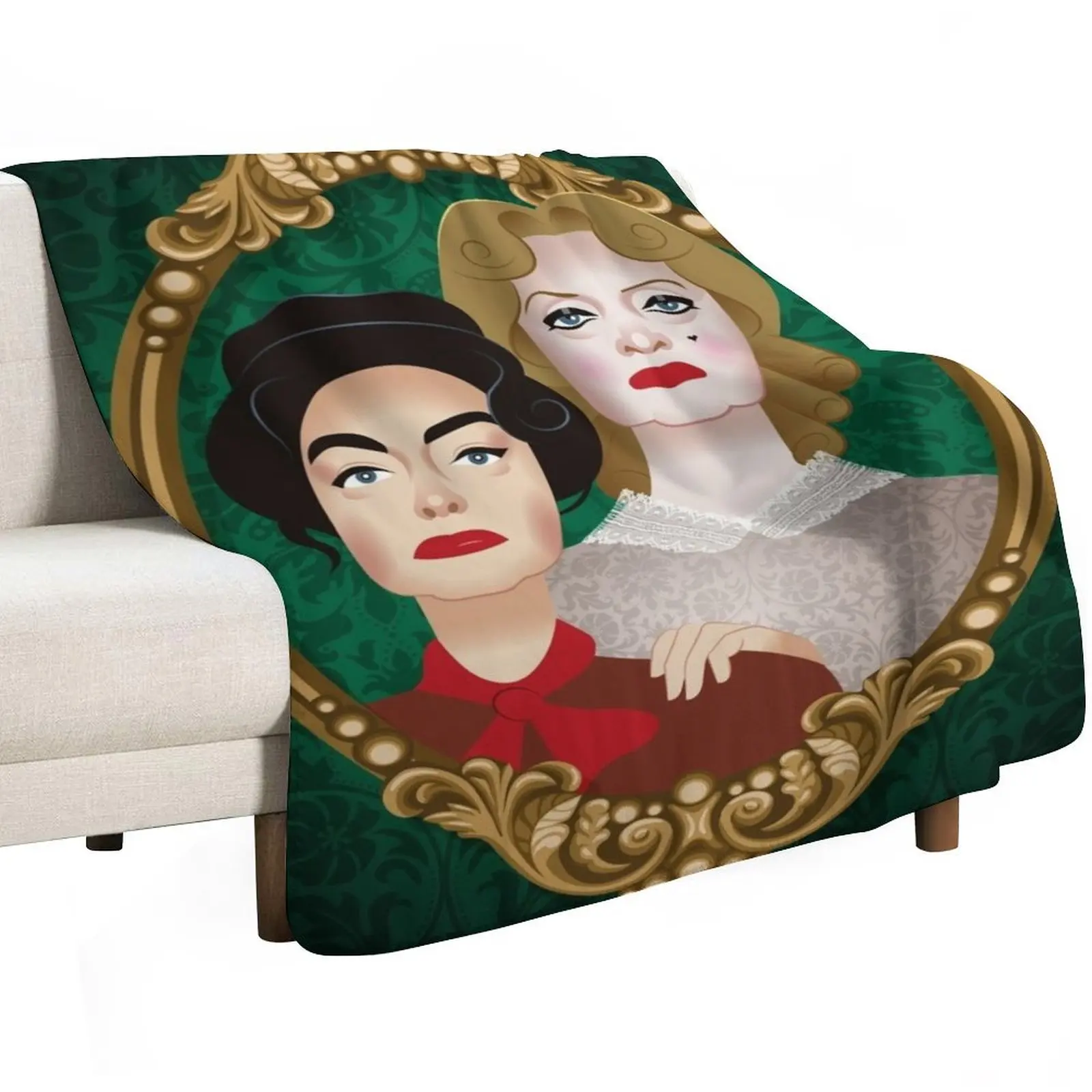 The Hudson sisters Throw Blanket Nap Stuffeds Comforter Thermals For Travel Personalized Gift Thermal Blankets