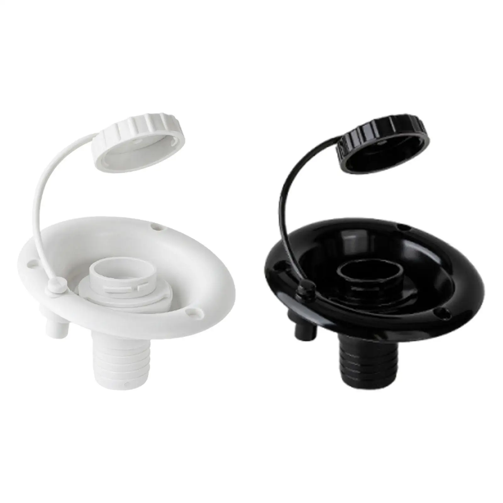 

RV Gravity Water Inlet Hatch Professional Grade PP Material Fresh Water Fill Port with Cover for Trailer Motorhome