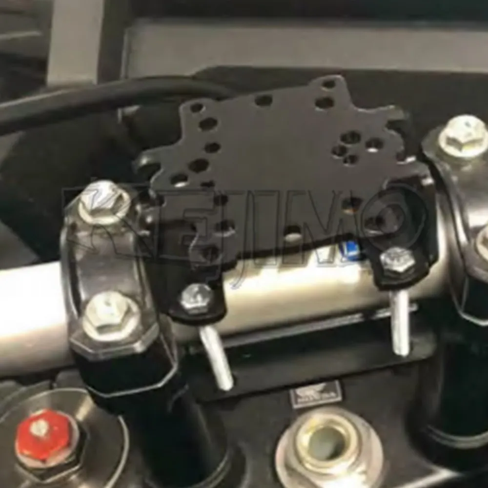 For Honda CB500X CB400X NX400/NX500 2019-2026 CRF1000L Africa Twin 16-19 Navigation GPS Plate Bracket Phone USB Adapt Holder Kit