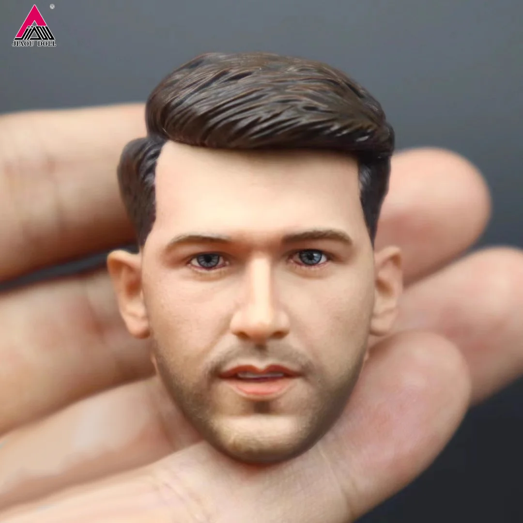 1/6 Scale Handsome Male Figure Head Sculpt Carving Luka Head Model Fits 12 inch Action Figure Body