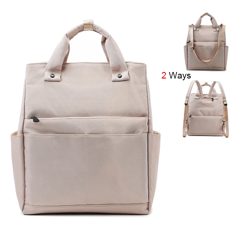 

Diaper Bags for Mother Waterproof Large Capacity Solid Diaper Backpacks Travel Bag for Newborn Baby Multifunction Stroller Bags