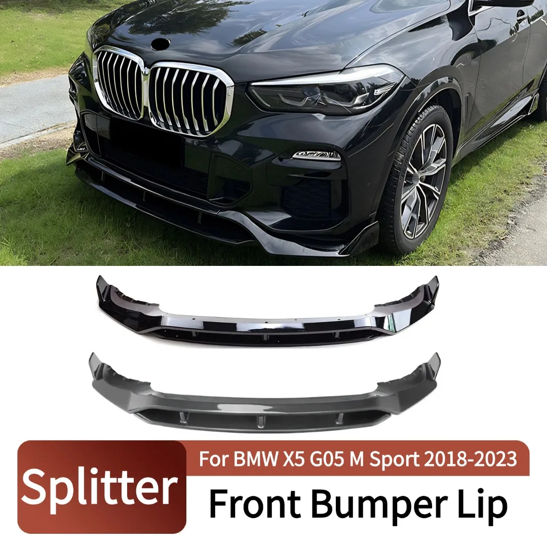 Protector de Parachoques Delantero para Automóvil, Alerón, Protector Exterior para BMW X5 G05 M Sport 2018-2023, Accesorio para Automóvil