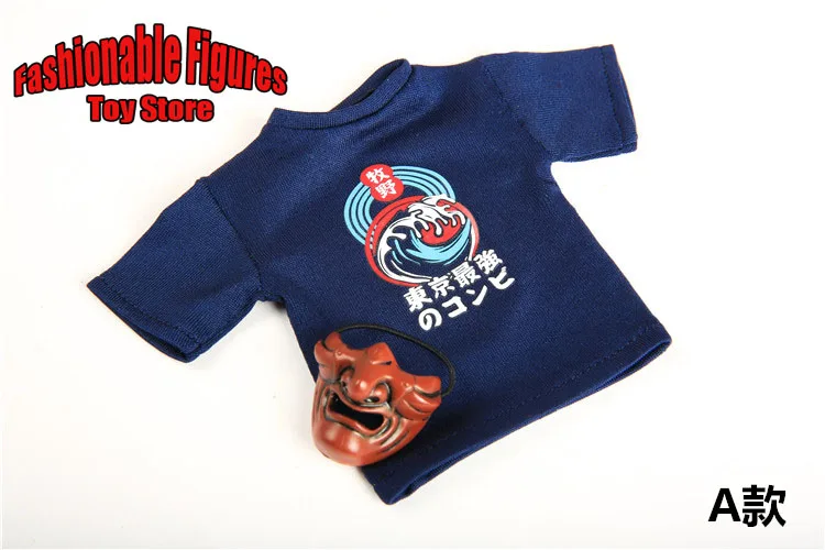 1/6 Men Soldier Samurai Helmet Shirt Shoes Pants Japanese Street Hip-Hop Dance Clothes For 12Inch Action Figure Dolls Model