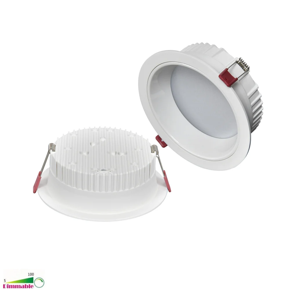 

LED Downlight Anti Glare Aluminum Ceiling Light Dimmable 15W 18W 20w 24W LED Spotlight Living Room Shopping Mall Hotel Lighting