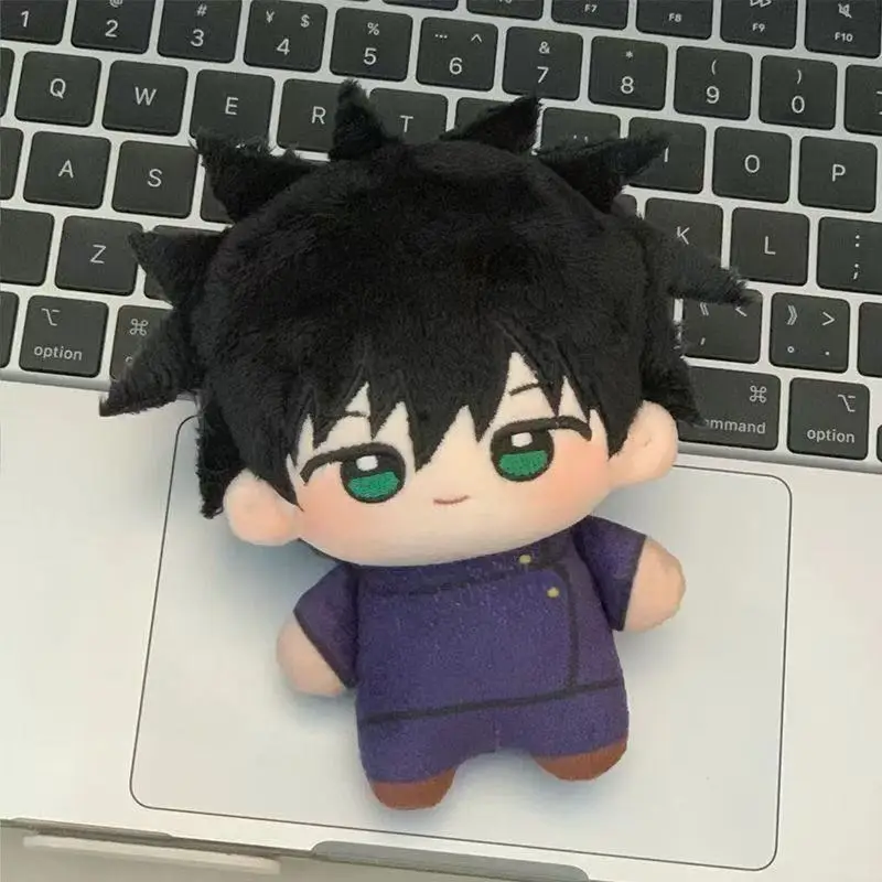 Jujutsu Kaisen Fushiguro Megumi Facial Embroidery Cartoon Plush Naked Doll Diy Dress Up Creative Desktop Decoration Holiday Gift