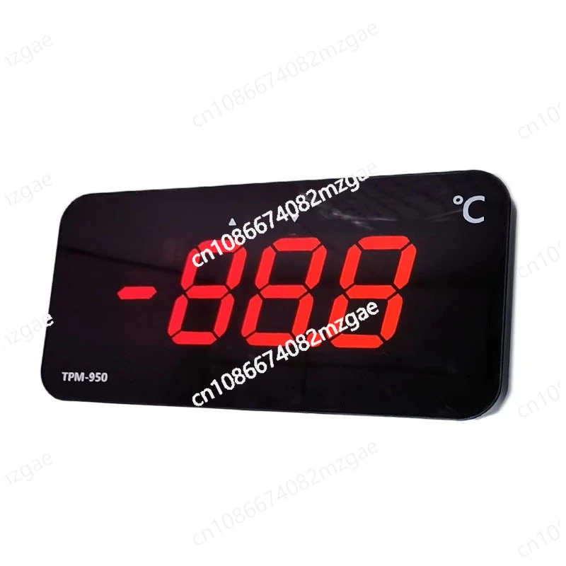 Cold Storage Large Screen Temperature Display LED High Precision Industrial Thermometer Swimming Pool Bathroom Aquaculture