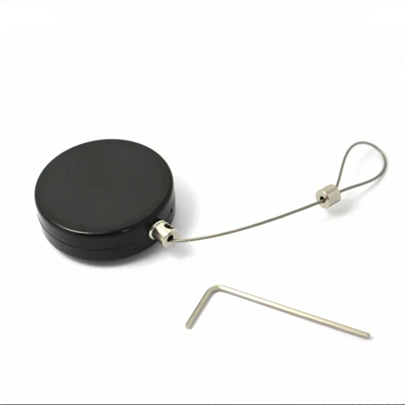 Retractable Security Tether Pull box for Sales Counter Product Display