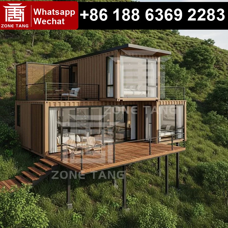 Triple Wide Modular Homes Basic Shipping Container Homes House Price Kiosk Acoustic Privacy American Houses Pre Fabricated Homes