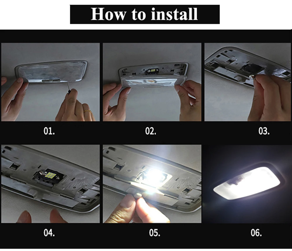 ABRIGHT Canbus ل Volkswagen VW Jetta 7 6 5 4 MK2 MK3 MK4 MK5 MK6 MK7 2007 2011 2012 2018 2019 ملحقات أضواء داخلية LED #6