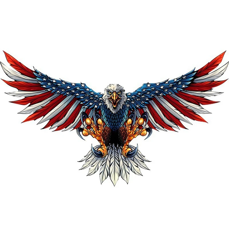 

Bald Eagle Decor, American Flag Metal Wall Art, Patriotic Decorations For Mens Room Garage Outdoor