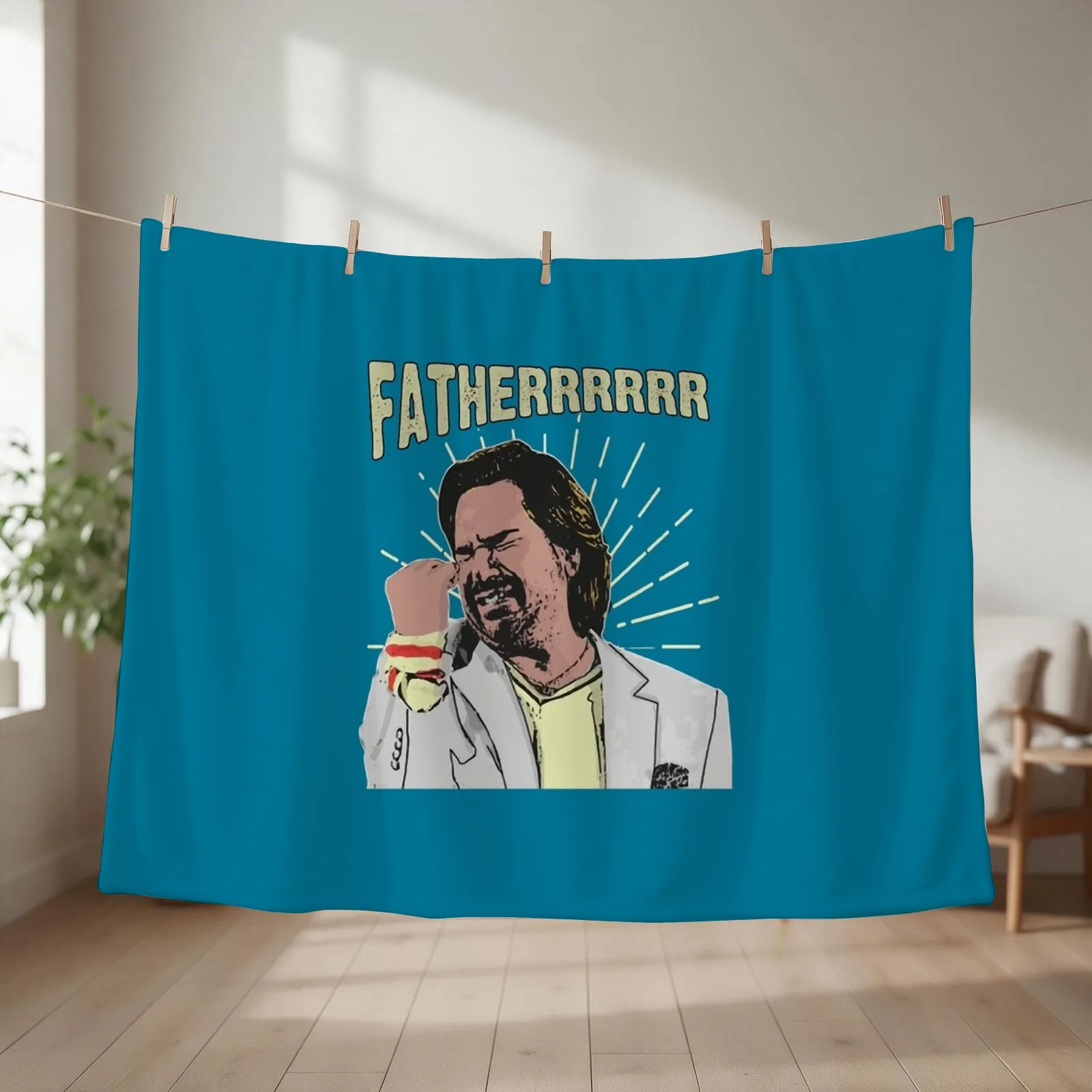 Douglas Reynholm Father The It Crowd Throw Blanket Decorative Throw Bed Kid'S Flannel Fabric Blankets