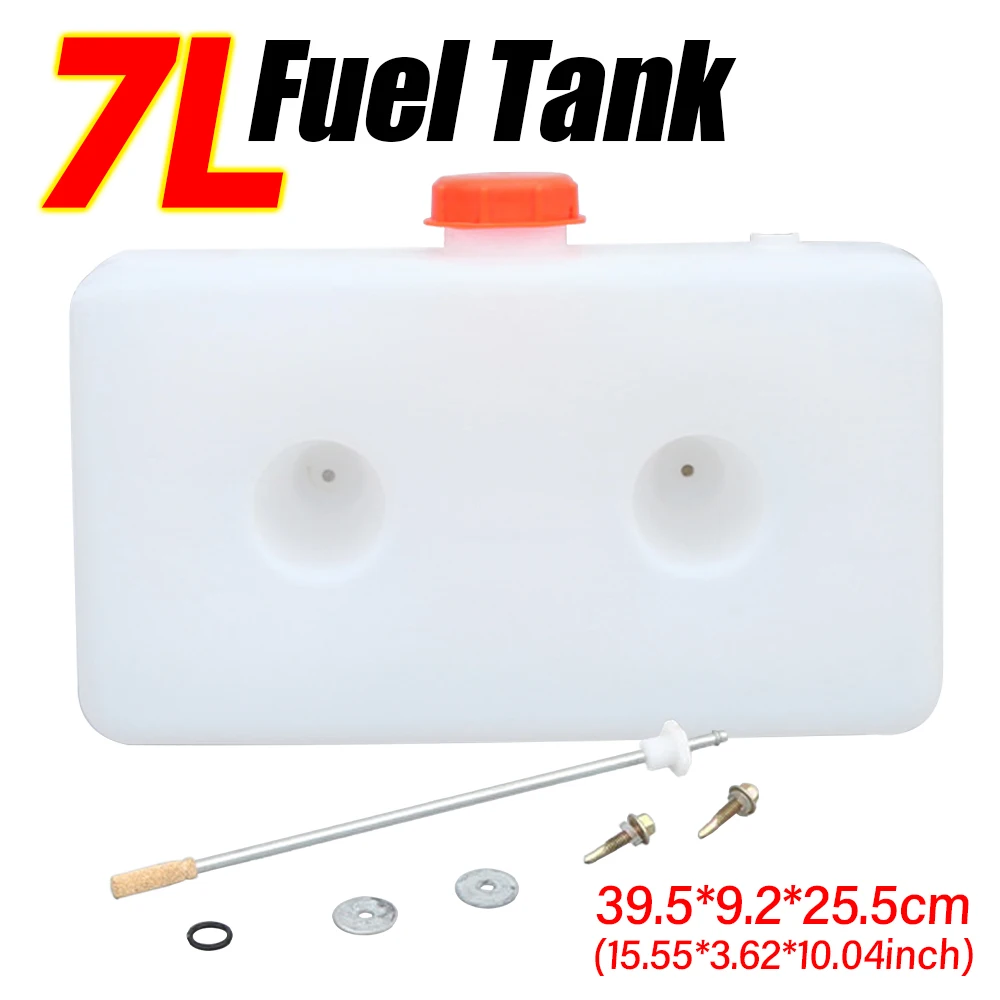 7L Parking Heater Fuel Tank with Oil Extractor, Suitable for Automobile Diesel Thickened Fuel Tank Oil Tank with Accessories