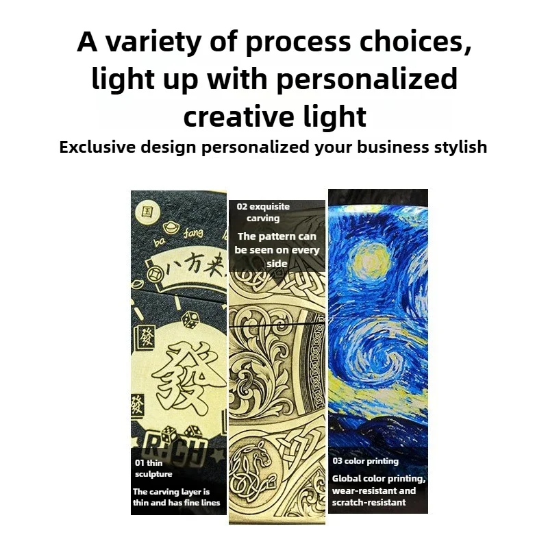 ZORRO High-end Custom Brass Lighter, Custom LOGO, Personalized Design, Laser Engraving UV Color Printing, Wholesale