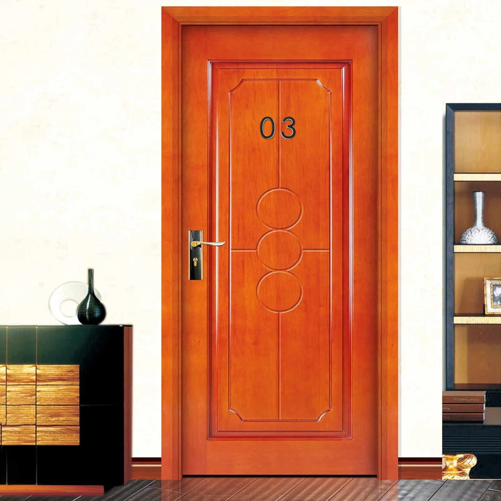 

20 Pcs Number Stickers Front Door Numbers for House Address Signs Houses Decorate Apartment Resin