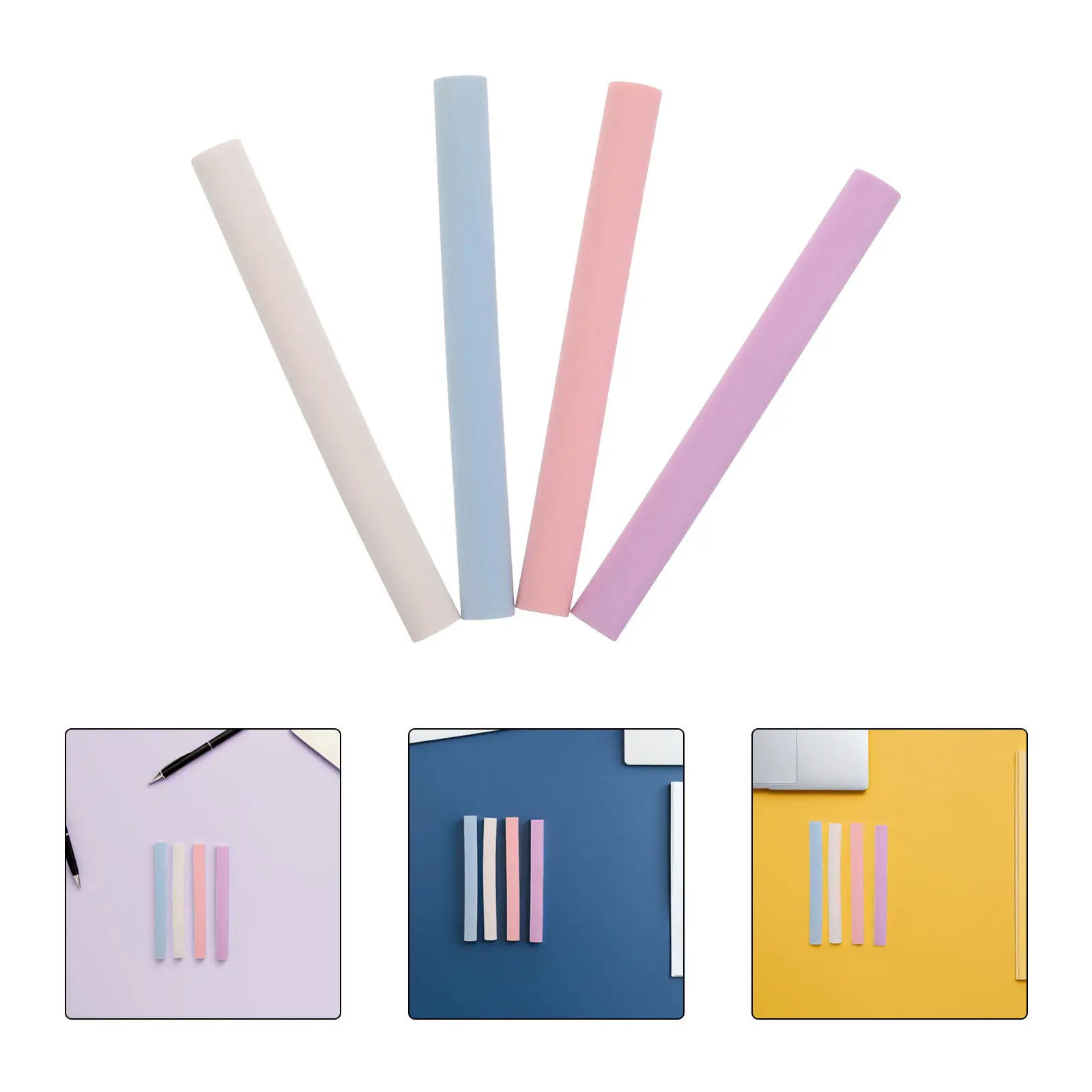 

40Pcs Mechanical Pencil Eraser Refills Cylinder Slim Fine Tip Drafting Refill Sticks Precision Erasers for Sketching Drawing