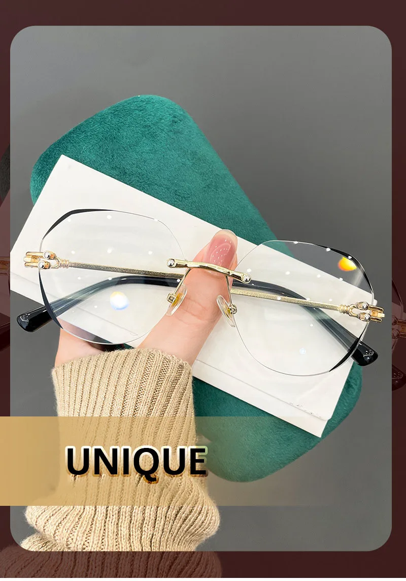 Stil neue runde Rahmen Lesebrille Anti Blaulicht Männer Frauen Presbyopie Brillen Hyperopie Brillen Fernsicht 1.0 4,0 – Detail 5