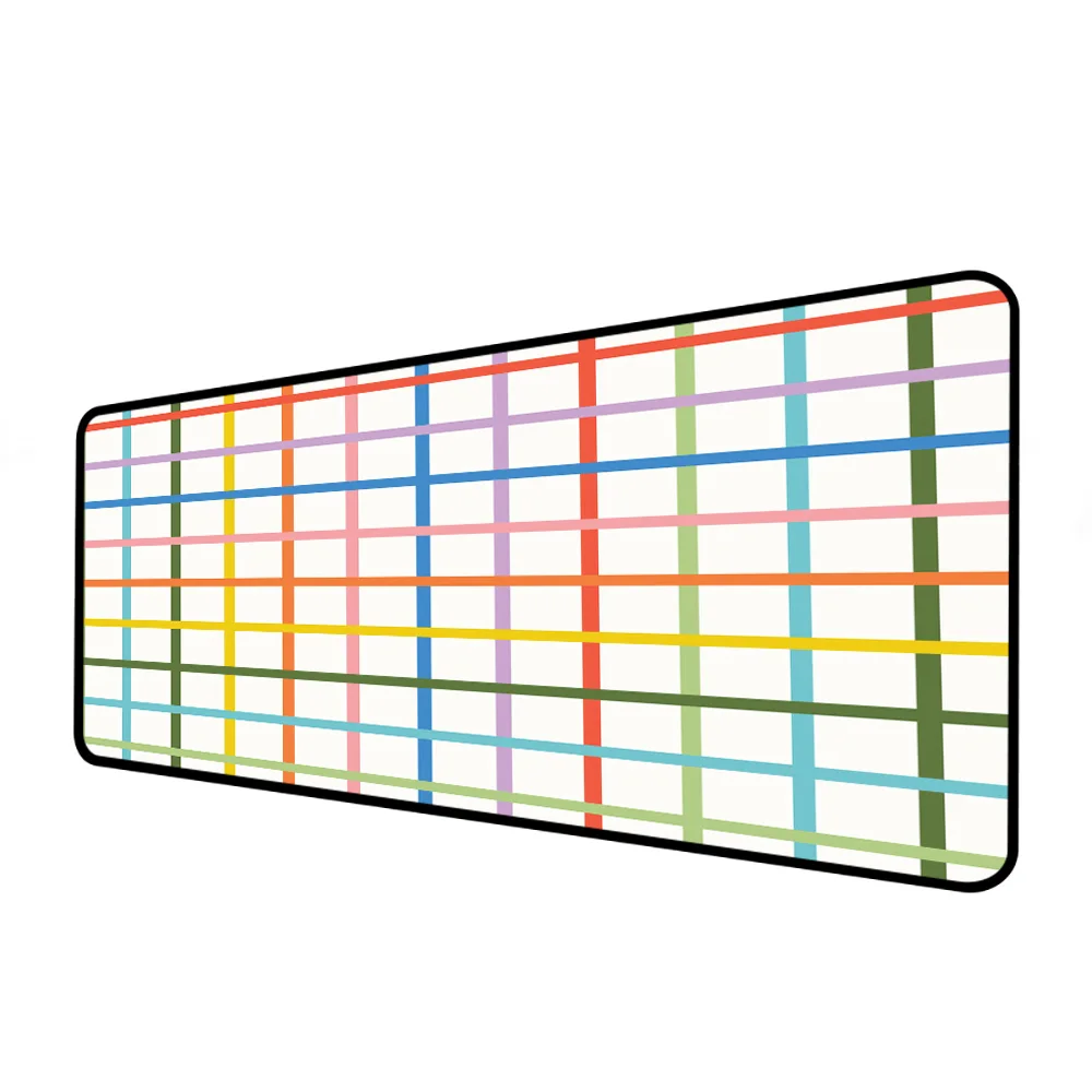 Checkered Mousepad,gaming Mouse Pad,non-slip and Waterproof Rubber Keyboard Pads,office Decorative Mat,perfect Gift for Friends.