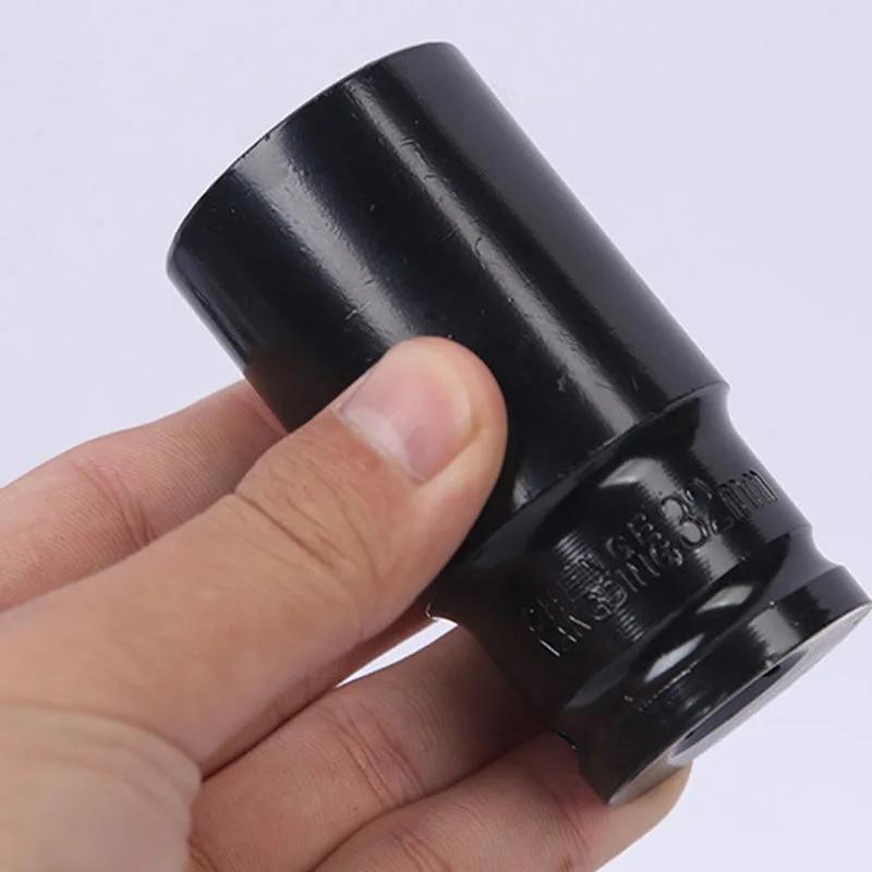 Imagem -05 - Cabeça de Soquete de Impacto Profundo Drive Metric Hex Ratchet Chave Eletroforese Soquete Prevenção de Ferrugem para Porca Ferramentas de Remoção 78 mm 2