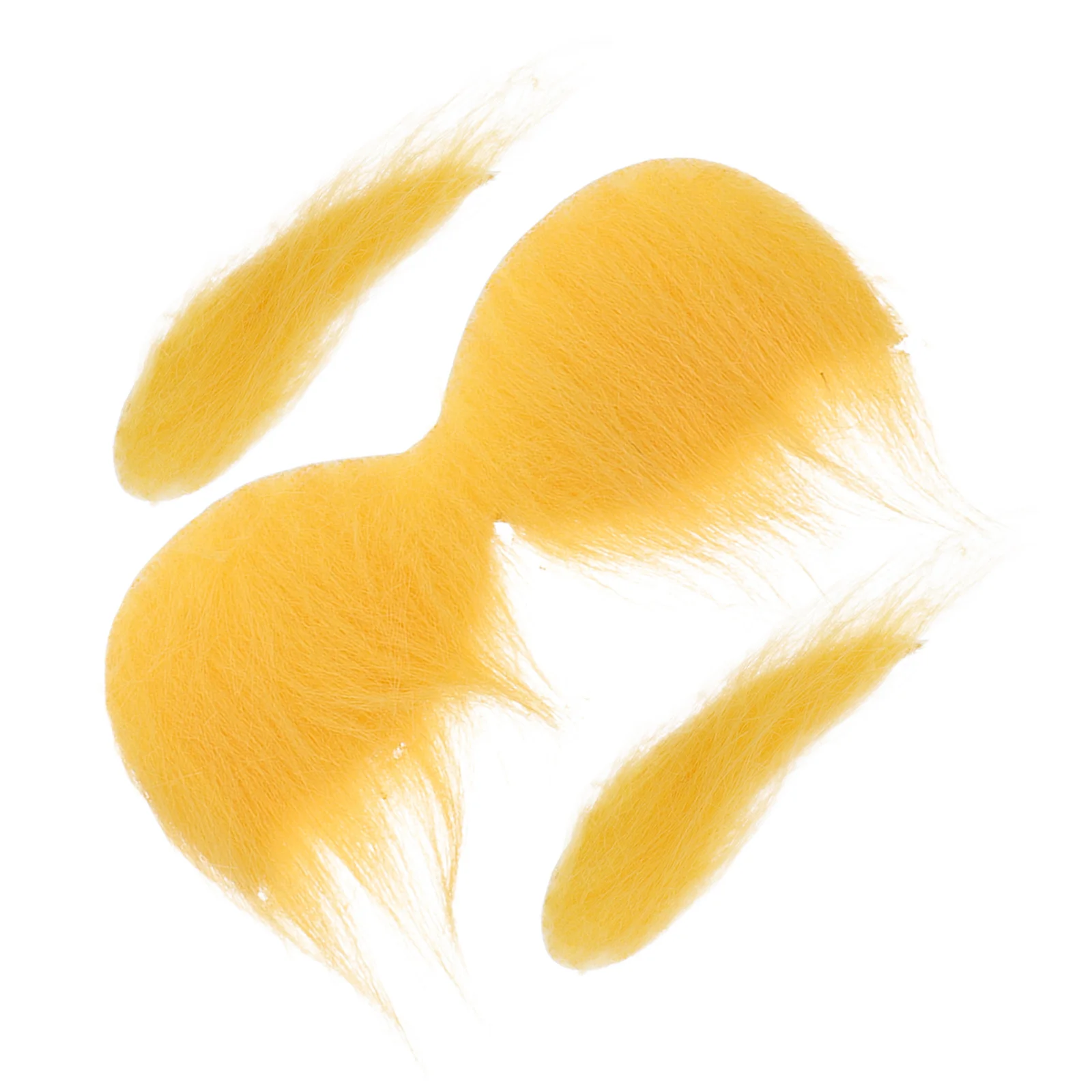 

Fake Mustache Eyebrows Yellow Mustache and Eyebrows Cosplay Costume Accessories for Halloween Party Funny Yellow Mustaches