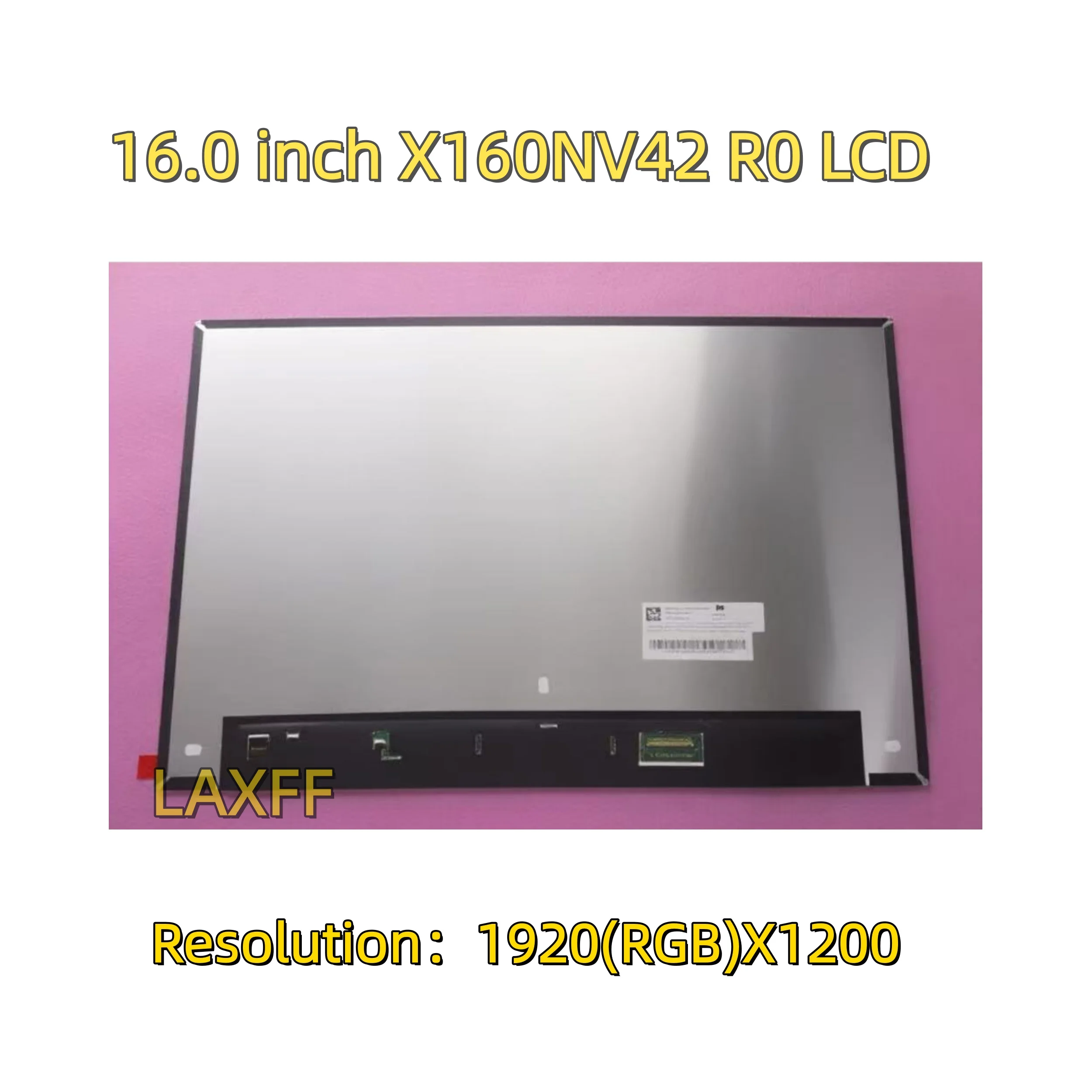 X160NV42 R0 16.0 Inch 1920X1200 1200: 1 (Typ.) (TM) LED LCD Screen