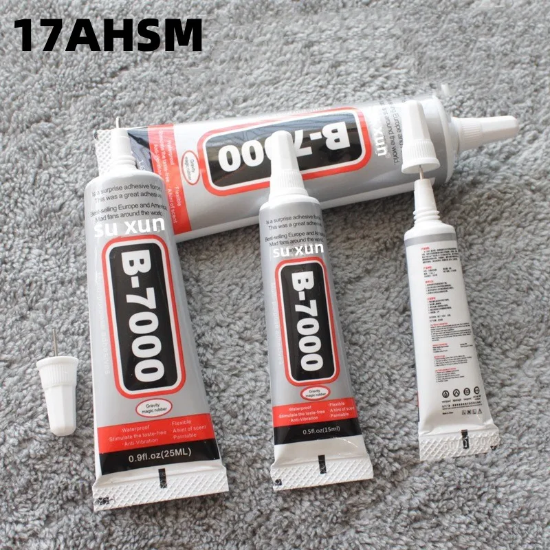 

17AHSM B-7000 Glue Mobile Phone ScreenSuperglue 3/15/25/110ml Adhesive Epoxy ResinRepair Cell PhoneTouchScreen Jewelry DIY Glue