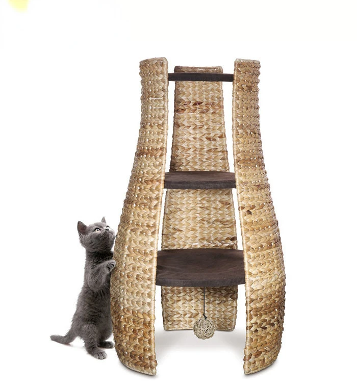 Four Seasons Cat Litter Cat Crawl Rack Banana Leaf Double Big Cat Toy Cat Scratch Board