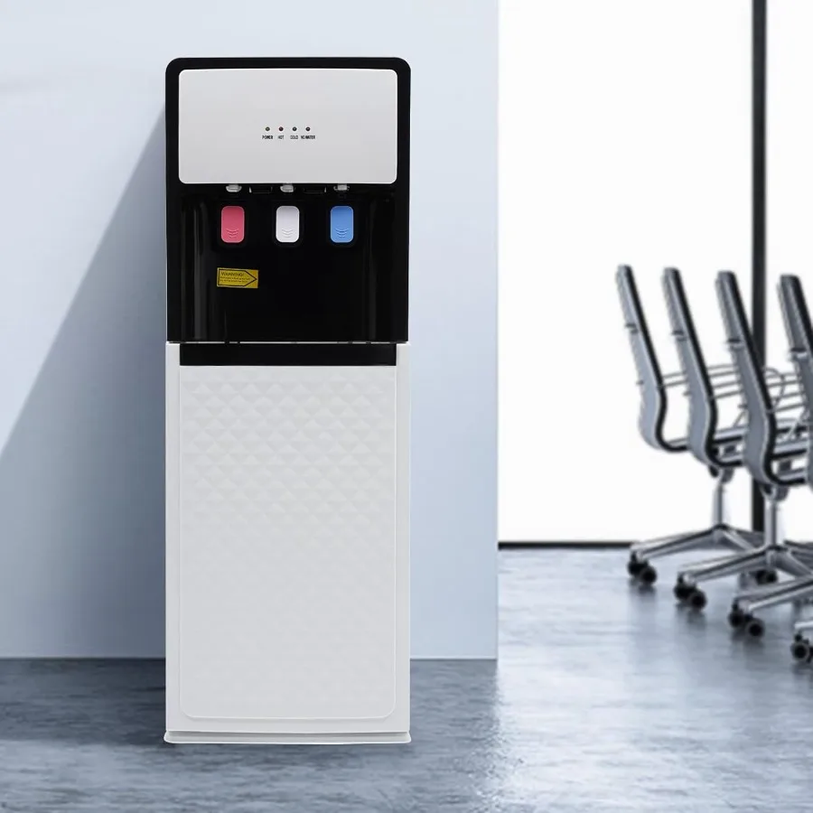 Dispensador de agua de carga inferior con 3 configuraciones de temperatura para botellas de 5 galones Ideal para uso en el hogar, la oficina y la sala de estar Provi
