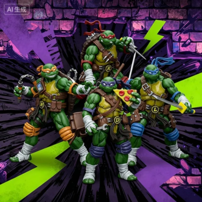 

Special Offer: JOYTOY Dark Source Ninja Turtle Team 1:18 Fully Action-Plastic Doll - Officially Licensed Product In Stock Now