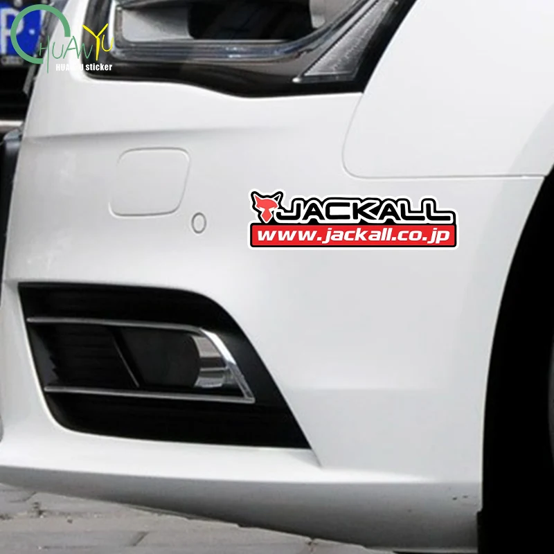 낚싯대 데칼 JACKALL 스티커에 적합 낚시 도구 상자 미끼 낚시 보트 트럭 트레일러 SUV 자동차 JDM 모토스 썸네일 3